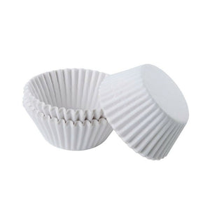 White Mini Cupcake Cups – 50 pack