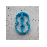 Number cookie / biscuit cutter 8cm