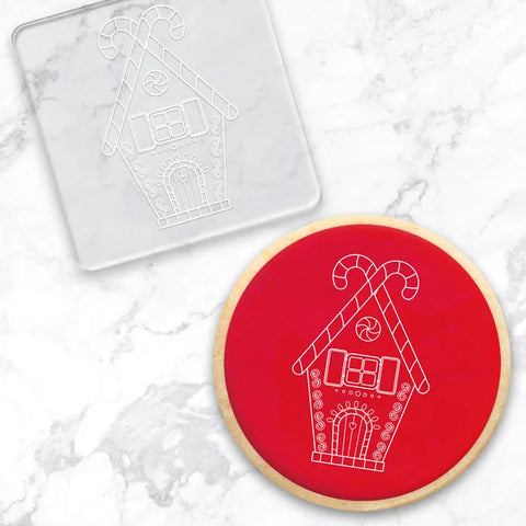 GINGERBREAD HOUSE Debosser / Pop Stamp