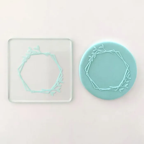 Hexagon Frame Debosser / Pop Stamp