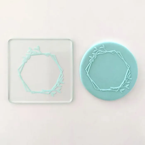 Hexagon Frame Debosser / Pop Stamp