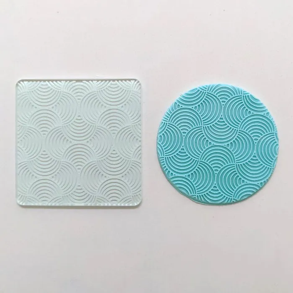 Swirl Pattern debosser / Pop Stamp