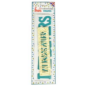 FMM Curved Words cutter - MR & MRS