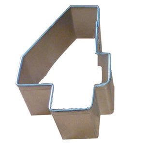Number 4 Cookie Cutter 7.5cm