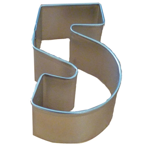 Number 5 Cookie Cutter 7.5cm