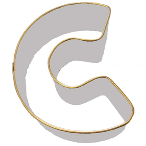 Letter C Cookie Cutter 7.5cm