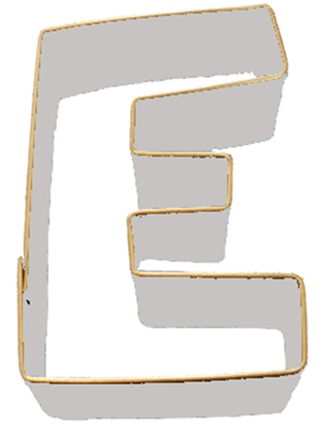 Letter E Cookie Cutter 7.5cm