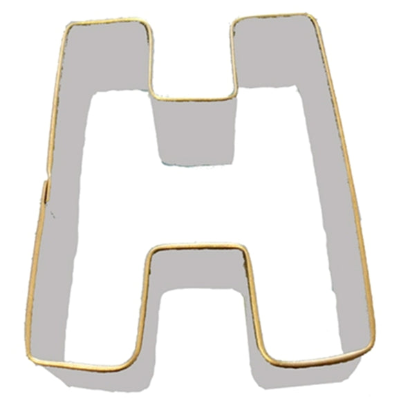 Letter H Cookie Cutter 7.5cm