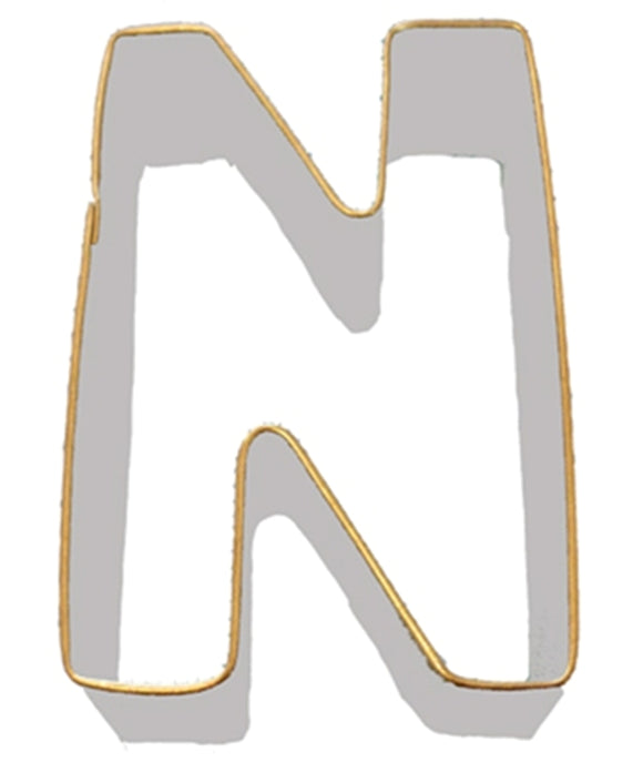 Letter N Cookie Cutter 7.5cm