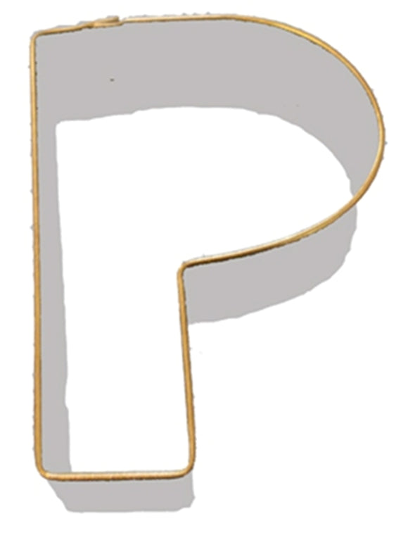 Letter P Cookie Cutter 7.5cm