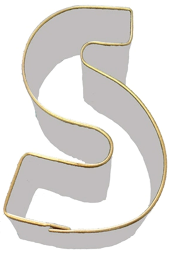 Letter S Cookie Cutter 7.5cm