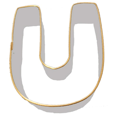 Letter U Cookie Cutter 7.5cm