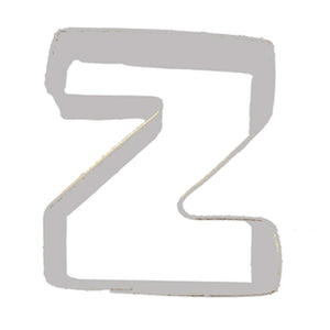Letter Z Cookie Cutter 7.5cm