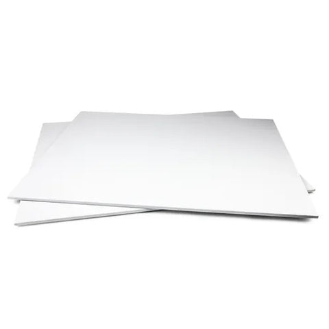 White Rectangle Masonite Cake Board 40 x 50cm (16x20 inch)