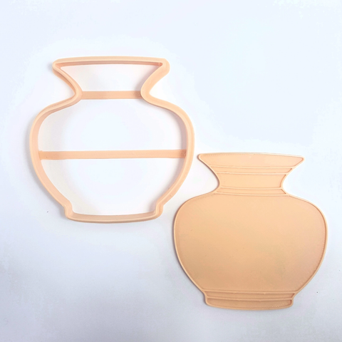 Little Biskut Vase cutter & embosser set