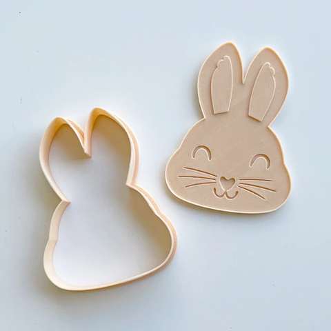 Little Biskut Rabbit cutter & embosser set