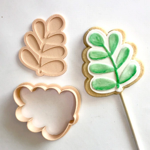 Little Biskut Leaf cutter & embosser set