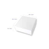 Cake Box White Square 25 x 25 x 10cm (10x10x4 inch)