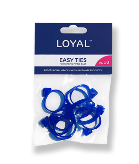 Loyal Easy Ties for Piping Bags (10 pack)