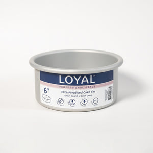 Loyal Elite Anodised Round Cake Tin 6 inch (15cm)