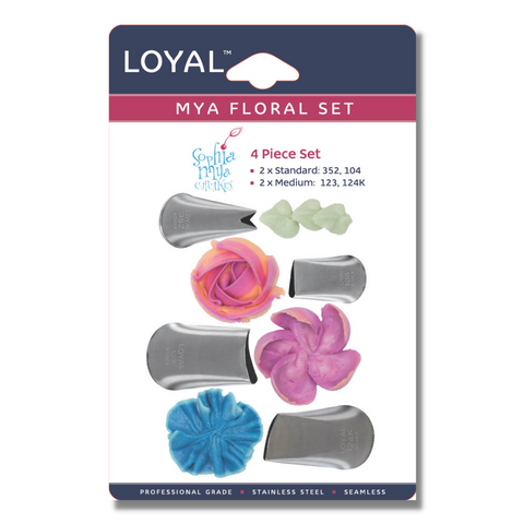 Loyal Mya Floral Piping set