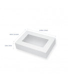 Biscuit Box Rectangle 17.5x11.5cm (6.75x4.5x1.5 inch) - 10 pack