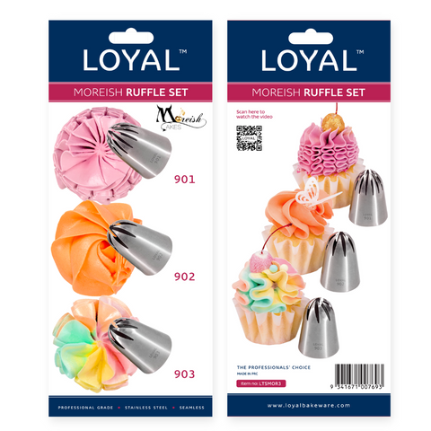 Loyal Moreish Ruffle Piping set