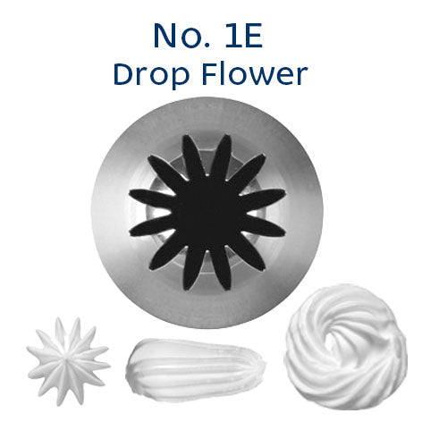 Loyal No. 1E Drop Flower Piping Tip