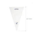 Loyal Clear Degradable Disposable 30cm / 12 inch Piping Bags (Pack of 100)