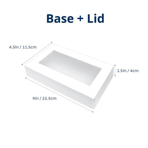 Biscuit Box Rectangle 22.5x11.5cm (9x4.5x1.5 inch)