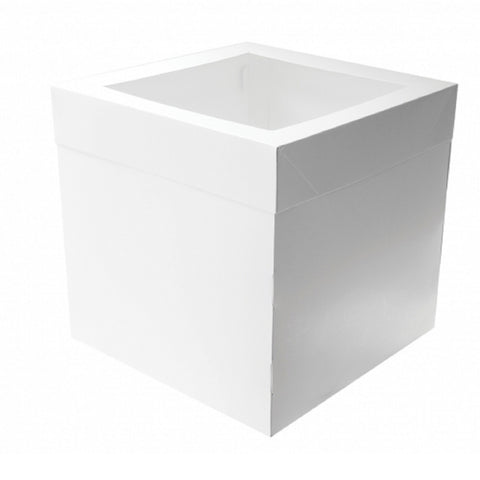 Mondo Tall Cake Box 12 inch Square x 12 inch high (2 piece)