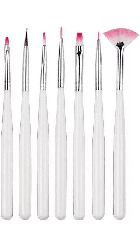 Cake Decorating Detail Mini Brushes (set of 7)