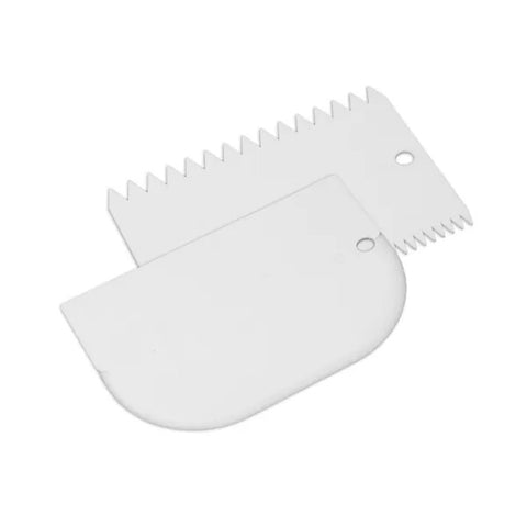 Mondo Icing Comb & Bowl Scraper (2 piece)