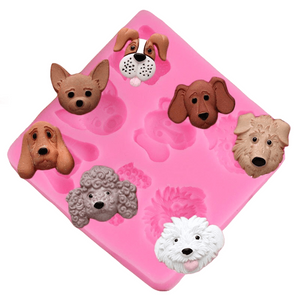 Assorted Dogs Silicone Mould