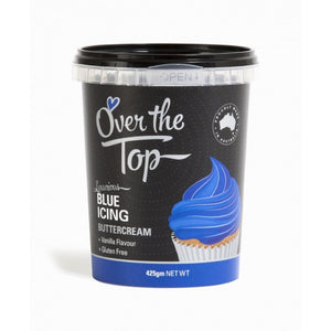 Over The Top Blue Buttercream Icing 425g