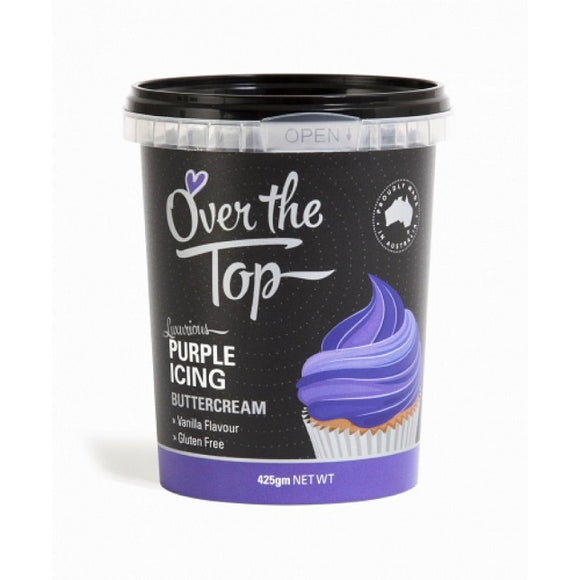 Over The Top Purple Buttercream Icing 425g