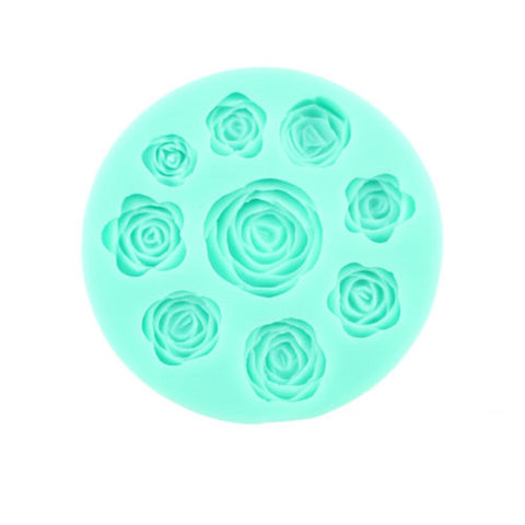 Mixed Roses silicone mould