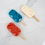 Sugar Crafty GEO TRI Popsicle Silicone Mould - 4 cavity