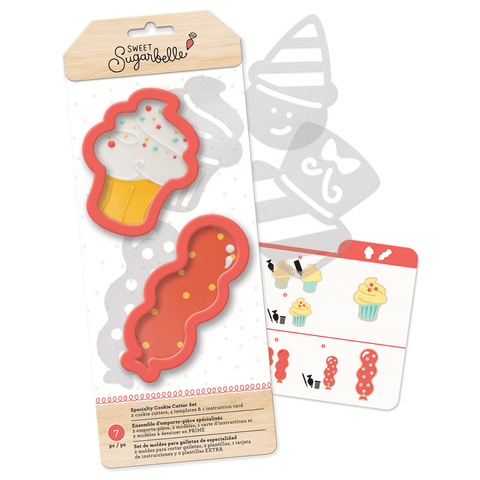 Sweet Sugarbelle Celebrate cookie cutter set