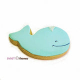 Whale cookie cutter 10cm