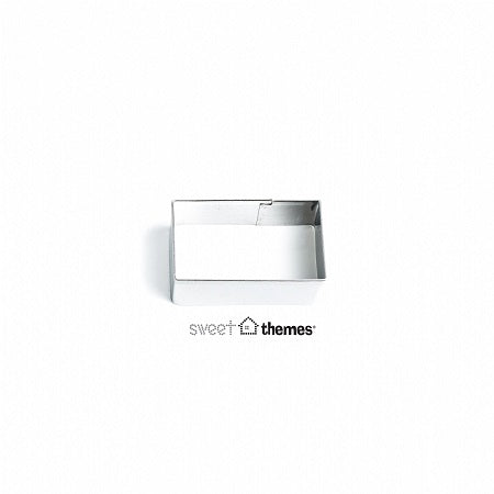 Rectangle stainless steel cookie cutter 3.1x5.2cm