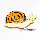 Snail stainless steel cookie cutter 9.5cm