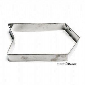 Tag / Arrow stainless steel cookie cutter 10cm
