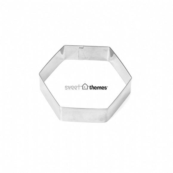Large Hexagon cookie cutter 7cm