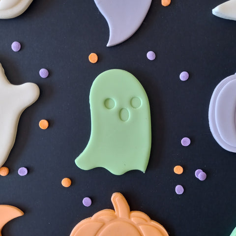 Cute Ghost embosser & cutter set 8cm