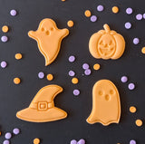 Mini Halloween cookie cutter & embosser set