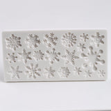 Assorted Snowflake Silicone Mould