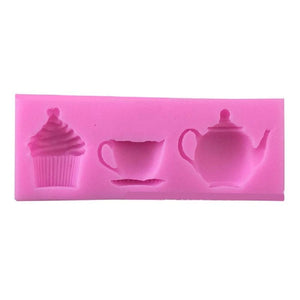 Afternoon Tea Party Silicone Mould