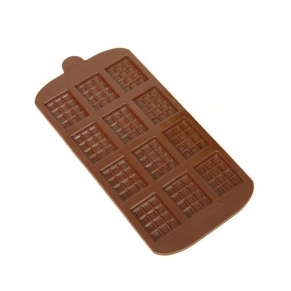 Silicone Chocolate Mould - Mini Chocolate Block / Bar