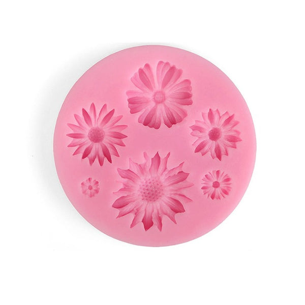 Assorted Flowers Silicone Mould – Cake Bake Decorate